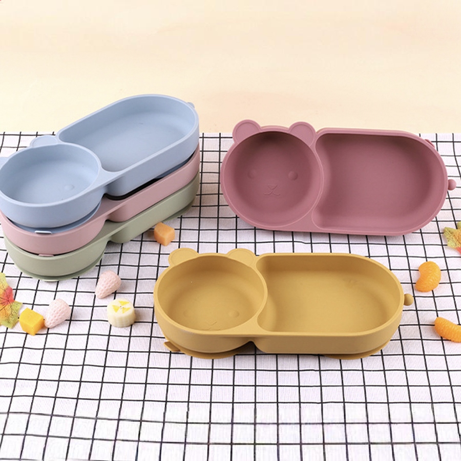 Baby Food Flavors - Cuenco con ventosa de silicona para
