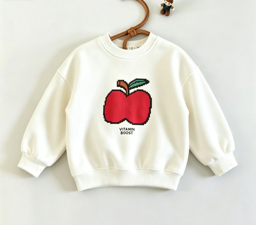 Baby Food Intake - Sudadera informal para niños pequeños, estampados