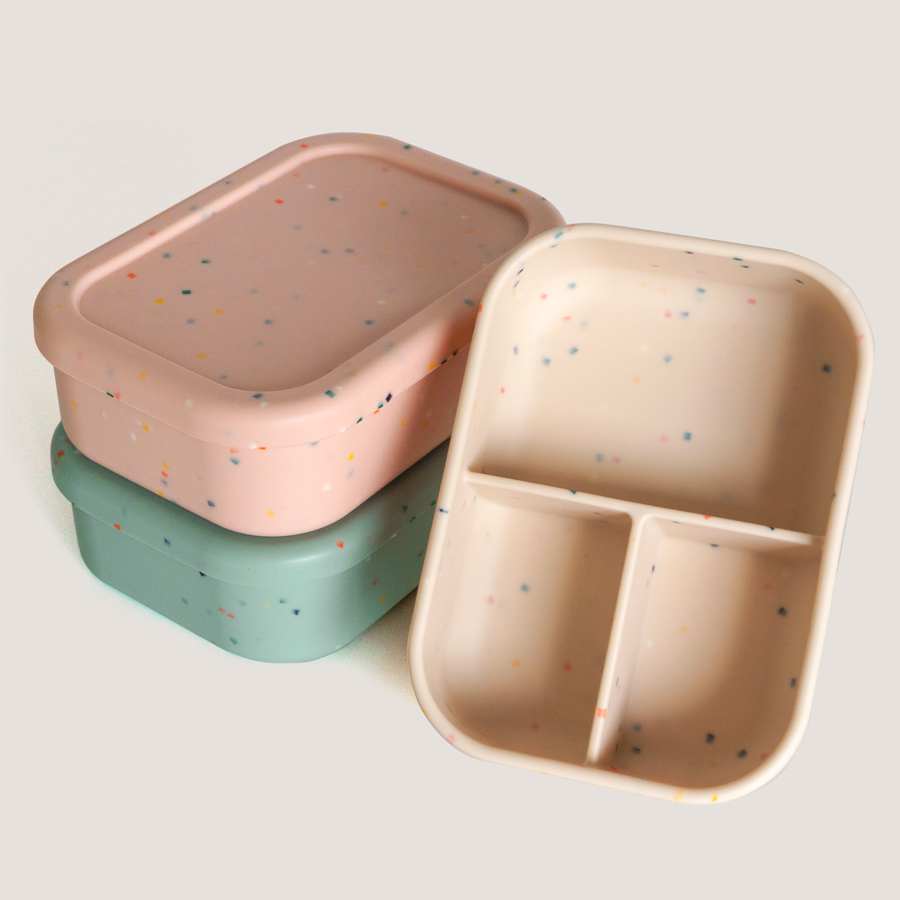 Baby Food Delivery - Fiambrera para microondas, tazón de silicona,