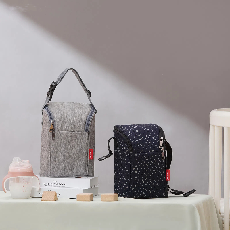 Baby Food With Fiber - Bolsa para biberones con aislamiento portátil,