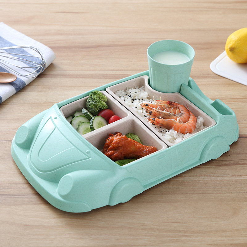 Baby Food With Fiber - Bandeja de comida de dibujos animados