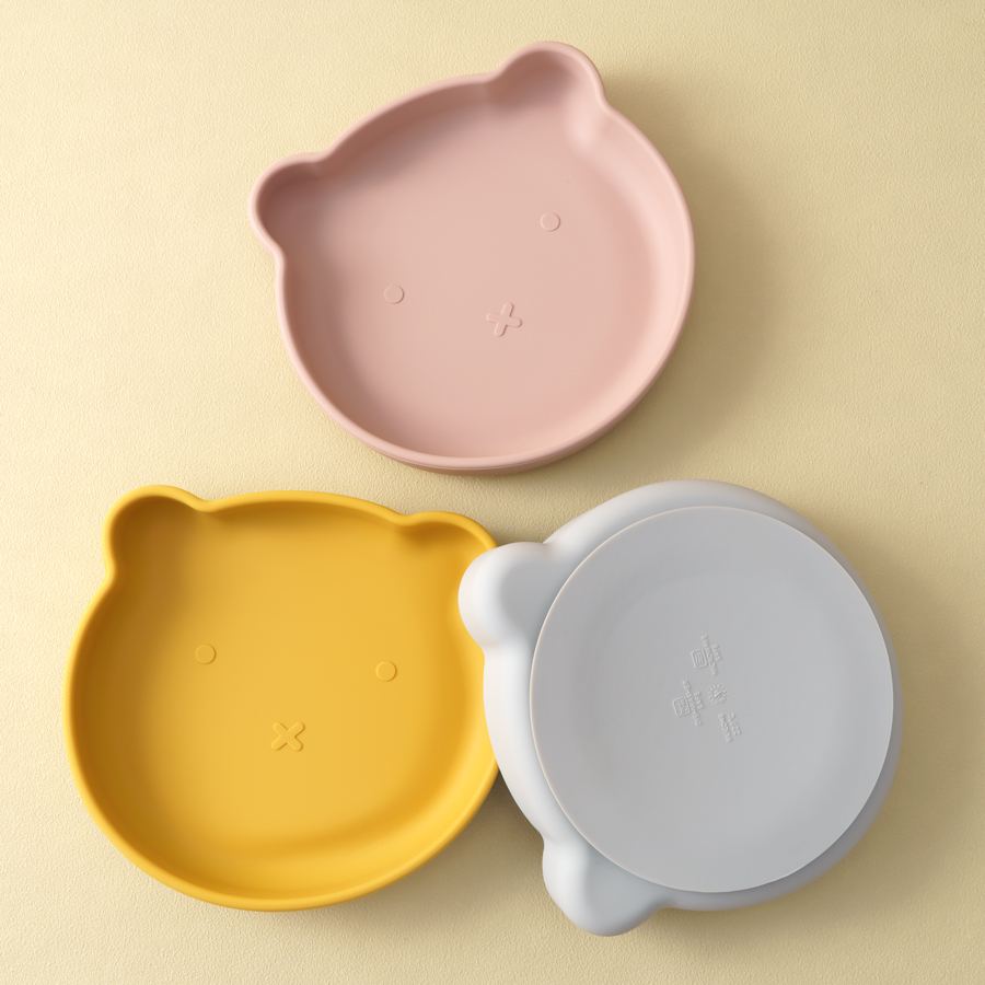 Baby Food Delivery - Platos de silicona para bebé, plato