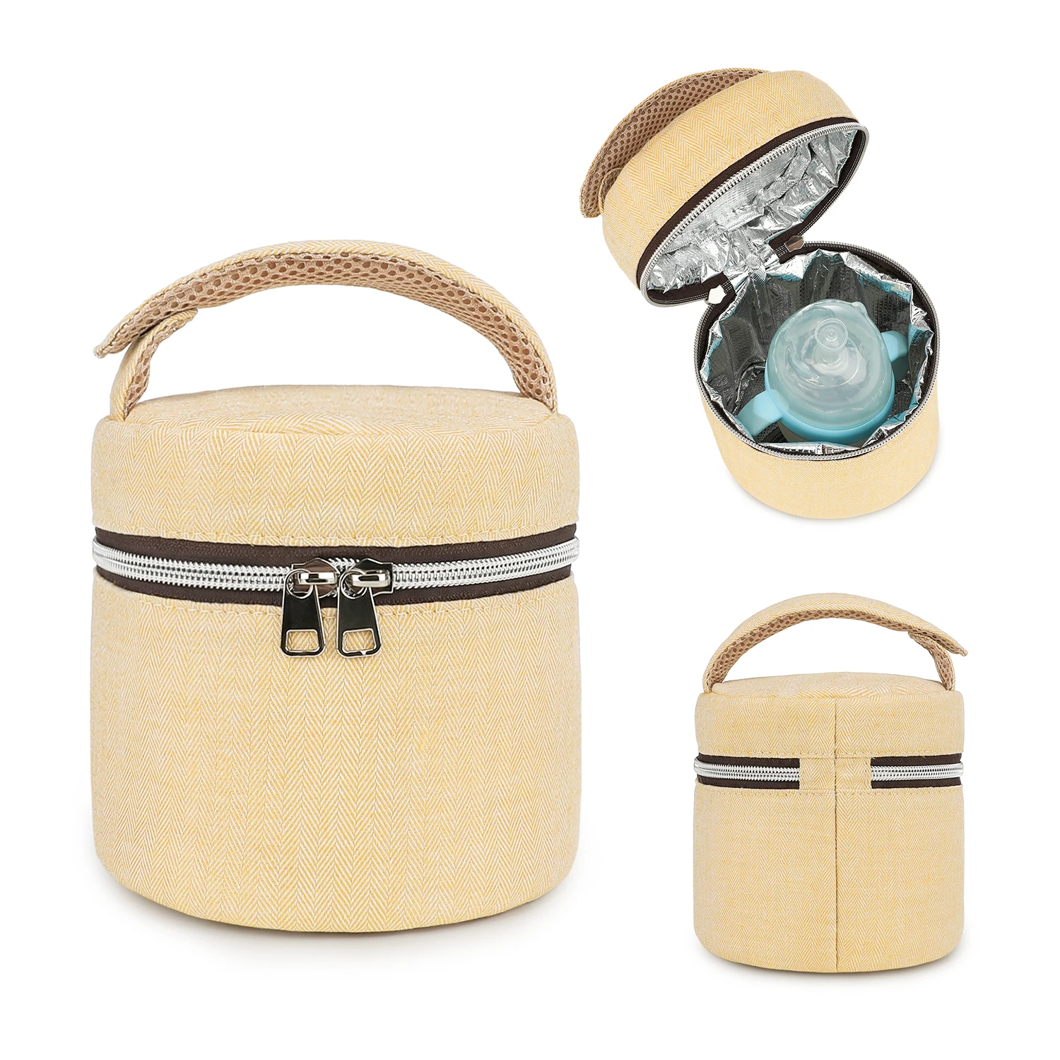 Baby Food Bottle - Bolsa para biberones impermeable, con temperatura