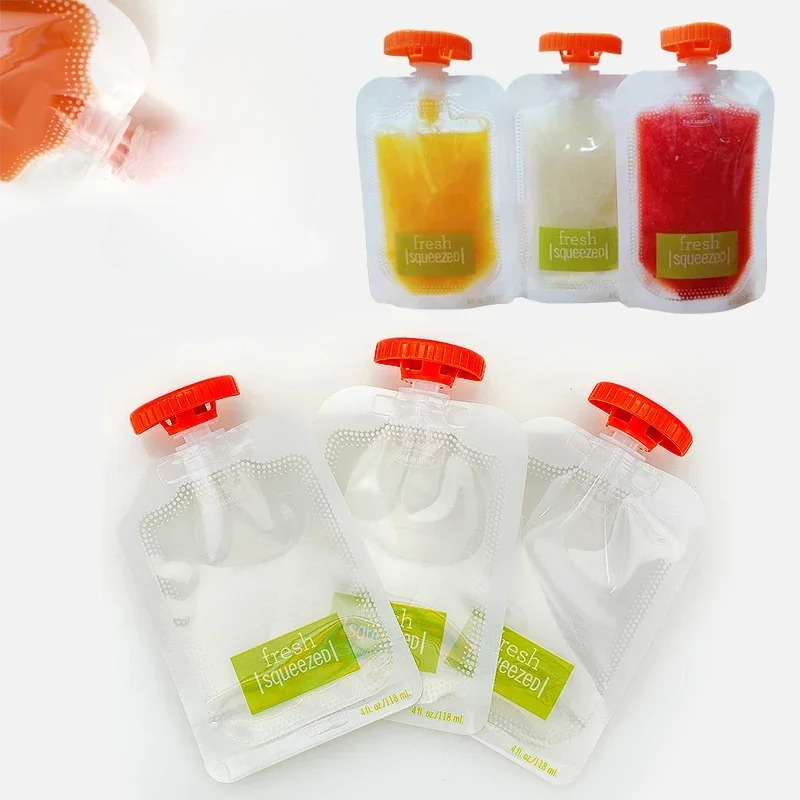 Caja de jugo y comida para beb - Puree Baby Food reseña y precio