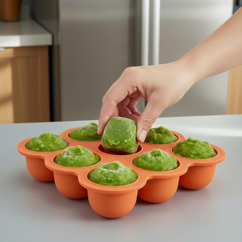 Contenedor de Silicona para Al - Puree Baby Food reseña y precio