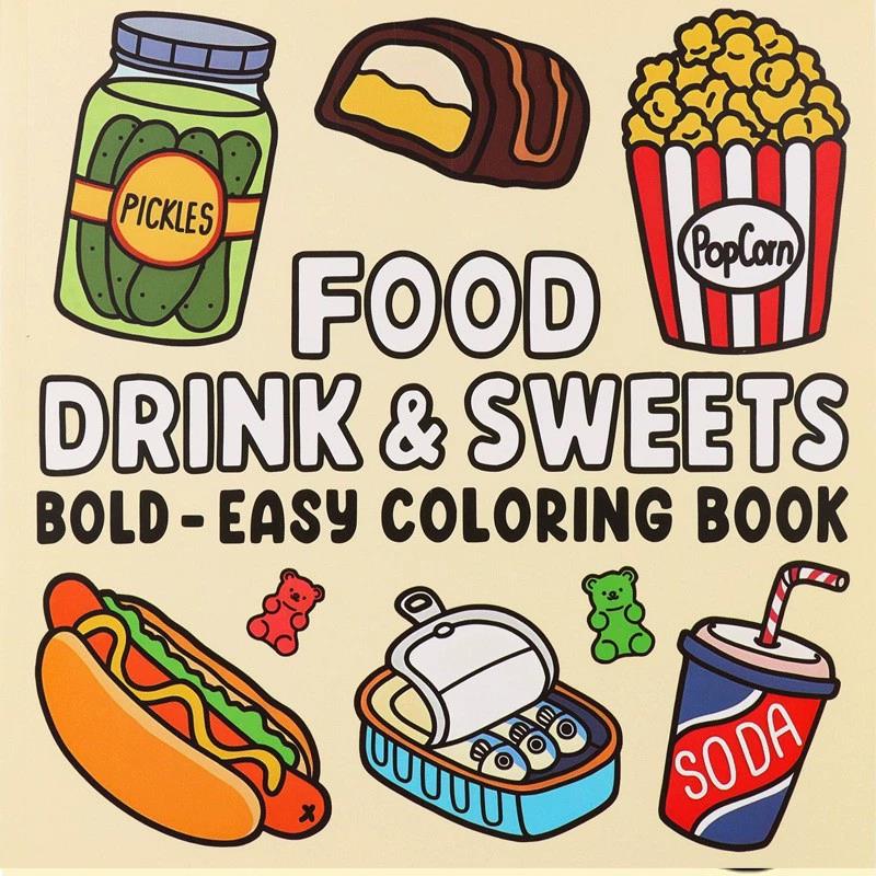 Libro para colorear de comida, - Baby Food Flavors reseña y precio