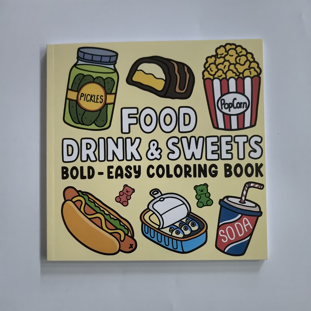 Libro para colorear de comida, - Baby Food Flavors reseña y precio