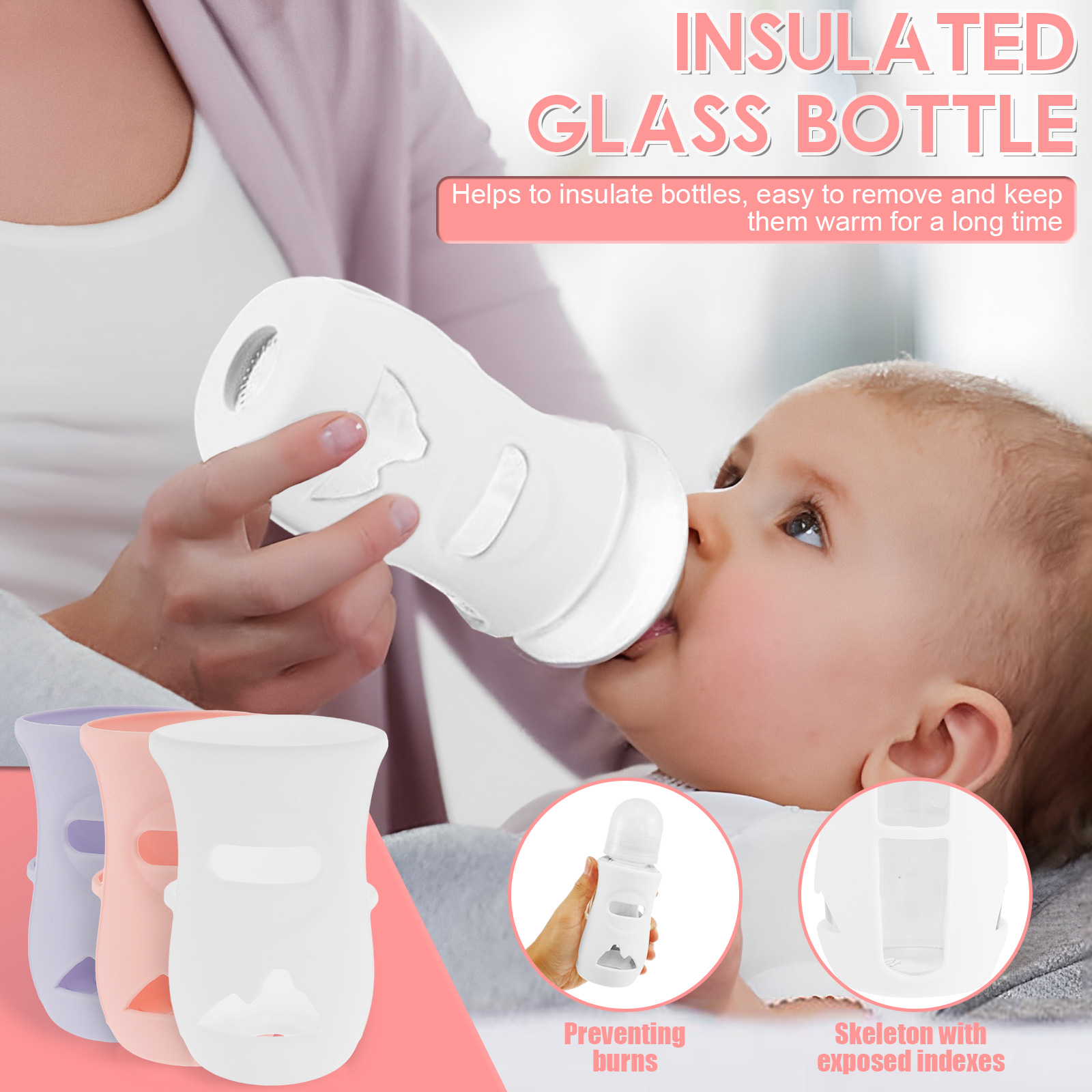 Fundas de silicona Funda de si - Baby Food Bottle reseña y precio