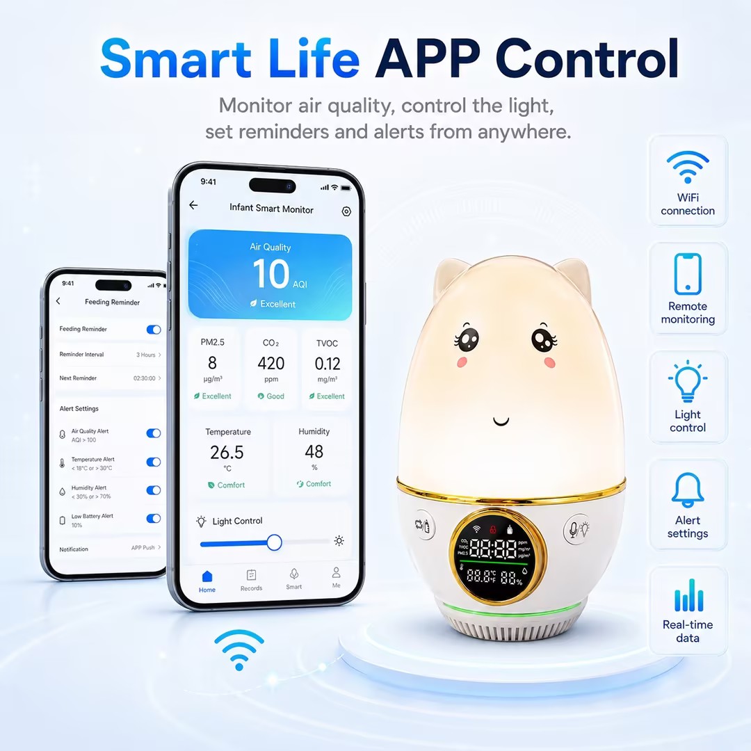 Monitor Inteligente para Bebés - Baby Food Tracker reseña y precio