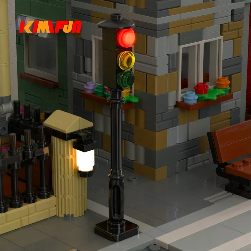 1 Uds. LED MOC Street ciclo au - Lego Set Creator reseña y precio