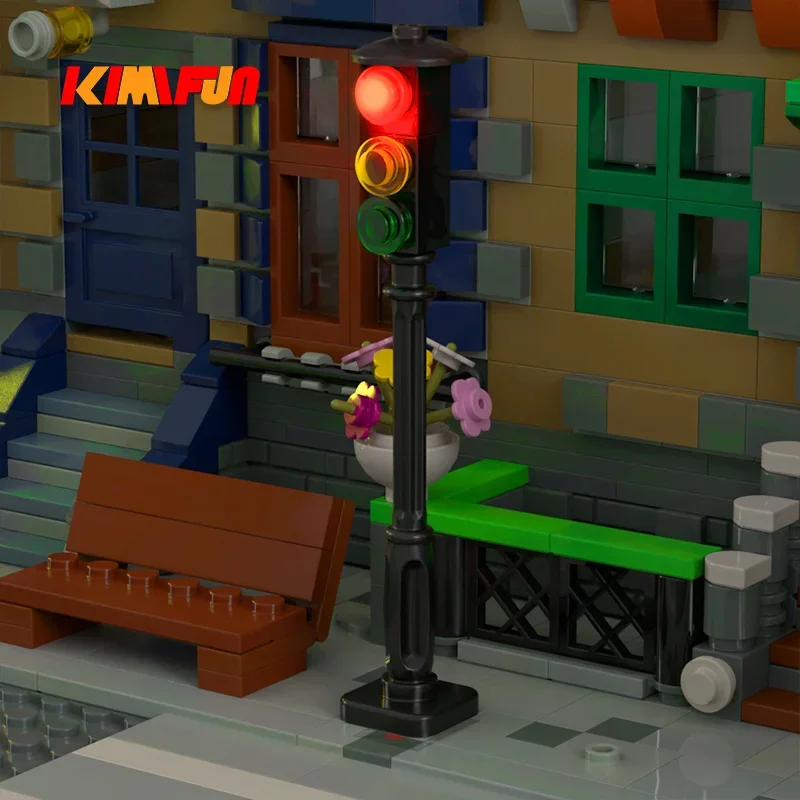 1 Uds. LED MOC Street ciclo au - Lego Set Creator reseña y precio