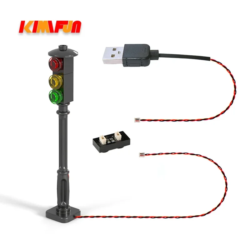 1 Uds. LED MOC Street ciclo au - Lego Set Creator reseña y precio