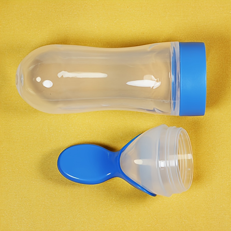 Biberón de silicona para alime - Baby Food Guide reseña y precio
