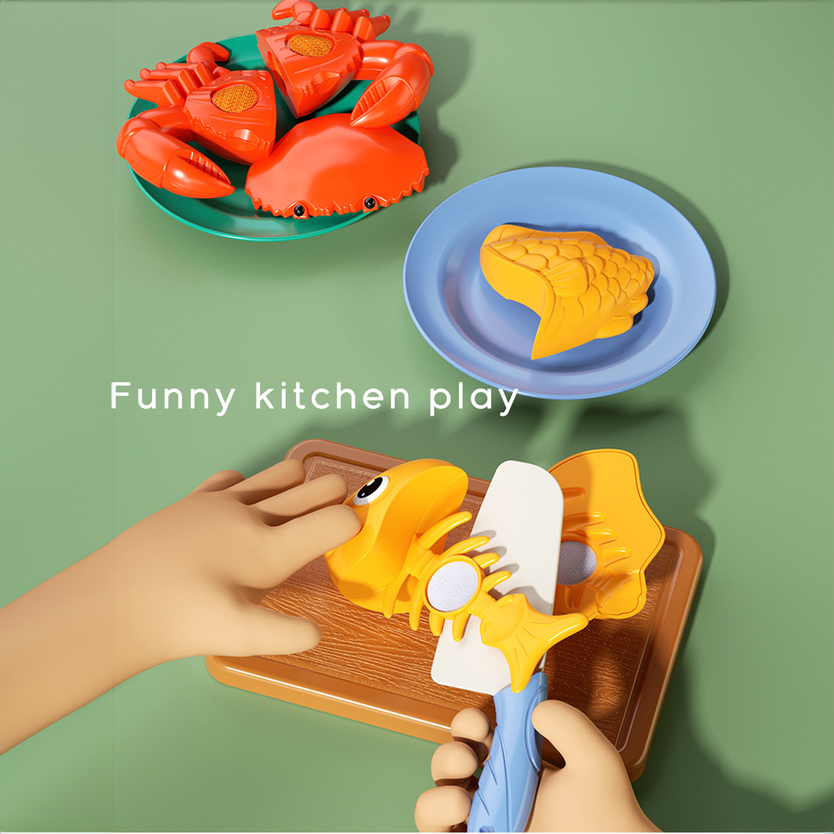 Juego de cortar juguetes de co - Baby Food Delivery reseña y precio