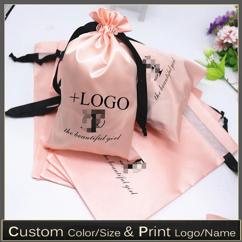Bolsa de satén de seda rosa pa - Baby Food Bag reseña y precio