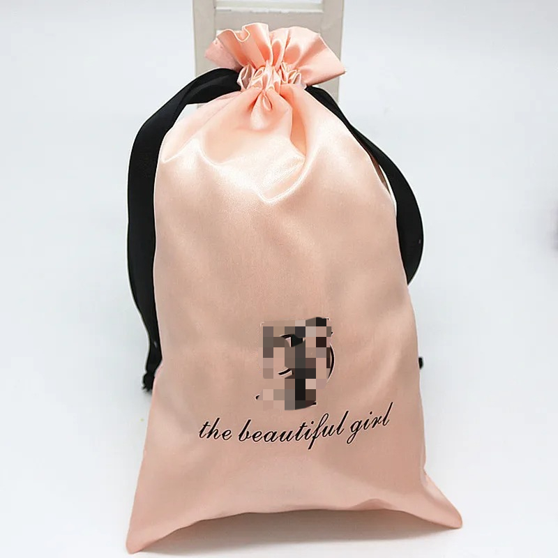 Bolsa de satén de seda rosa pa - Baby Food Bag reseña y precio