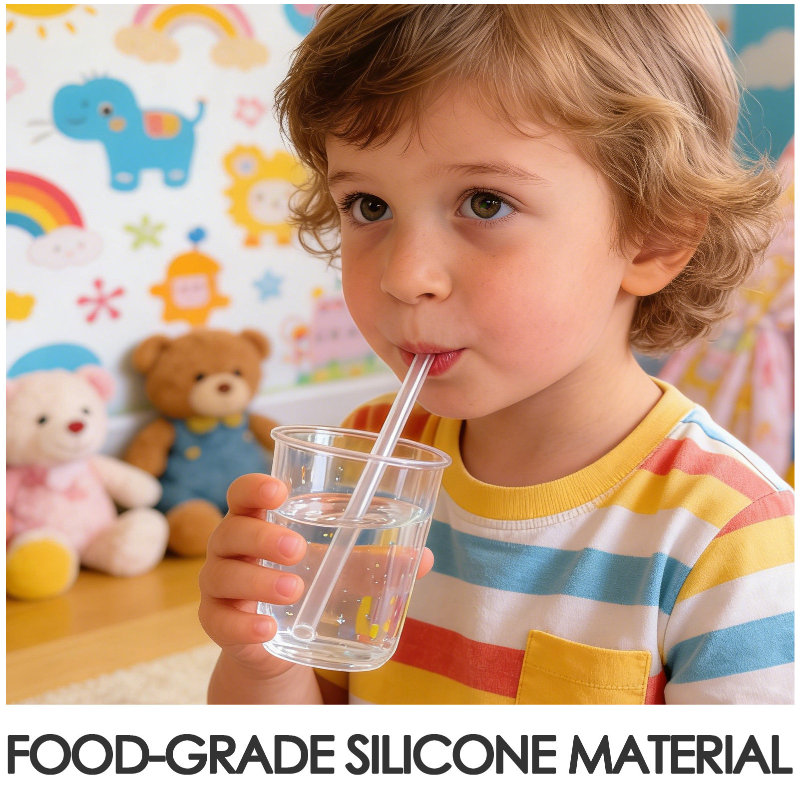 1 Juego de Pajitas de Silicona - Baby Food Bottle reseña y precio