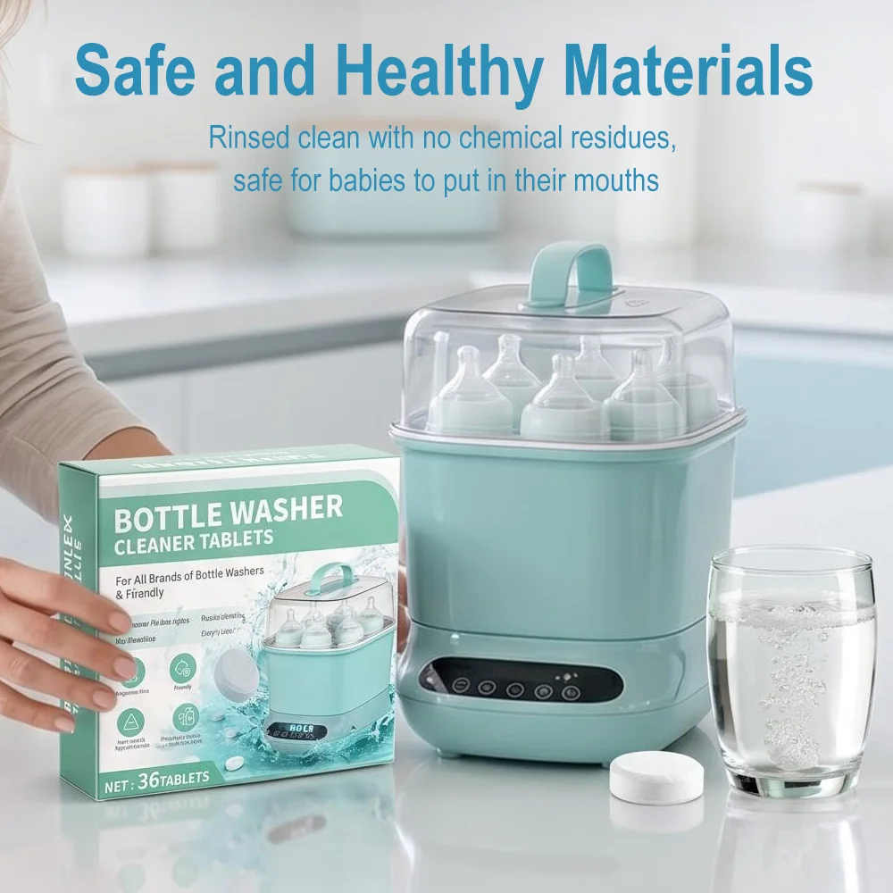 Tabletas descalcificadoras par - Baby Food Bottle reseña y precio