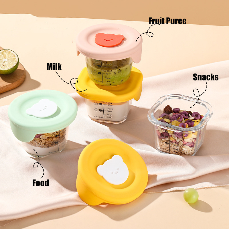 Frascos de almacenamiento de a - Baby Food Delivery reseña y precio