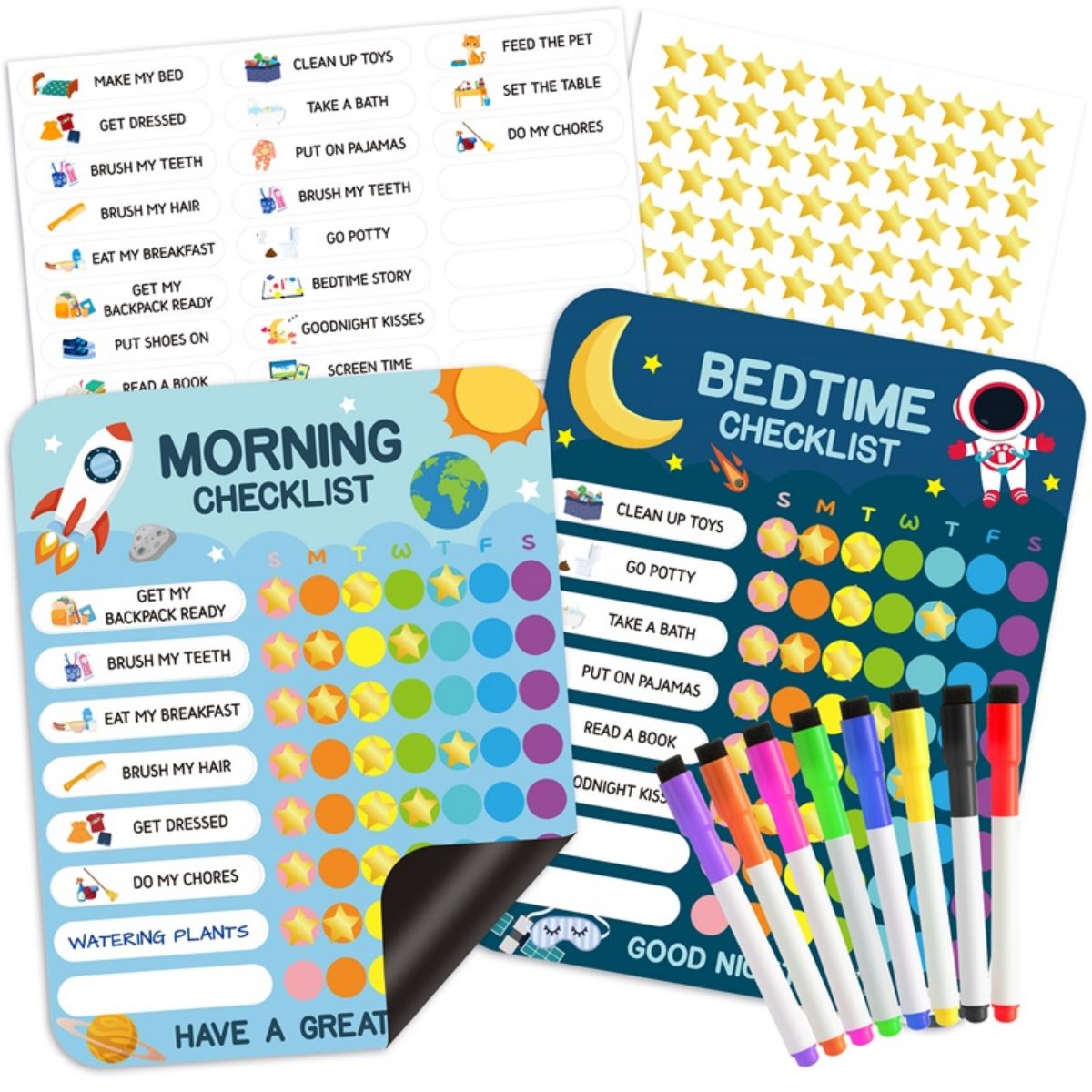 Pegatina magnética para niños  - Baby Food Tracker reseña y precio