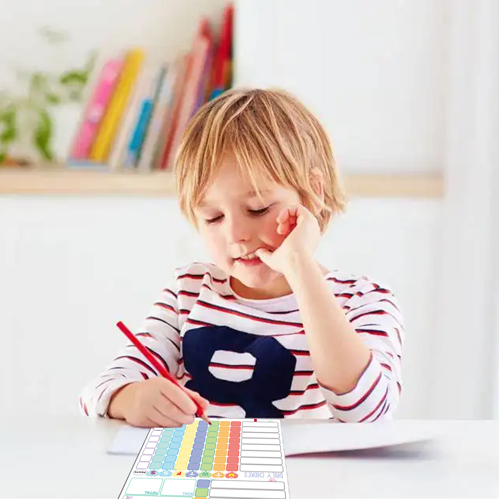 Tabla de tareas magnética, hor - Baby Food Tracker reseña y precio